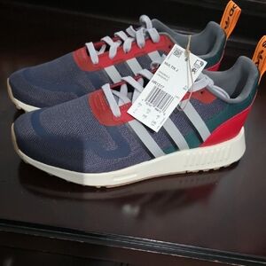 Adidas Kid's Navy and Red Sneakers